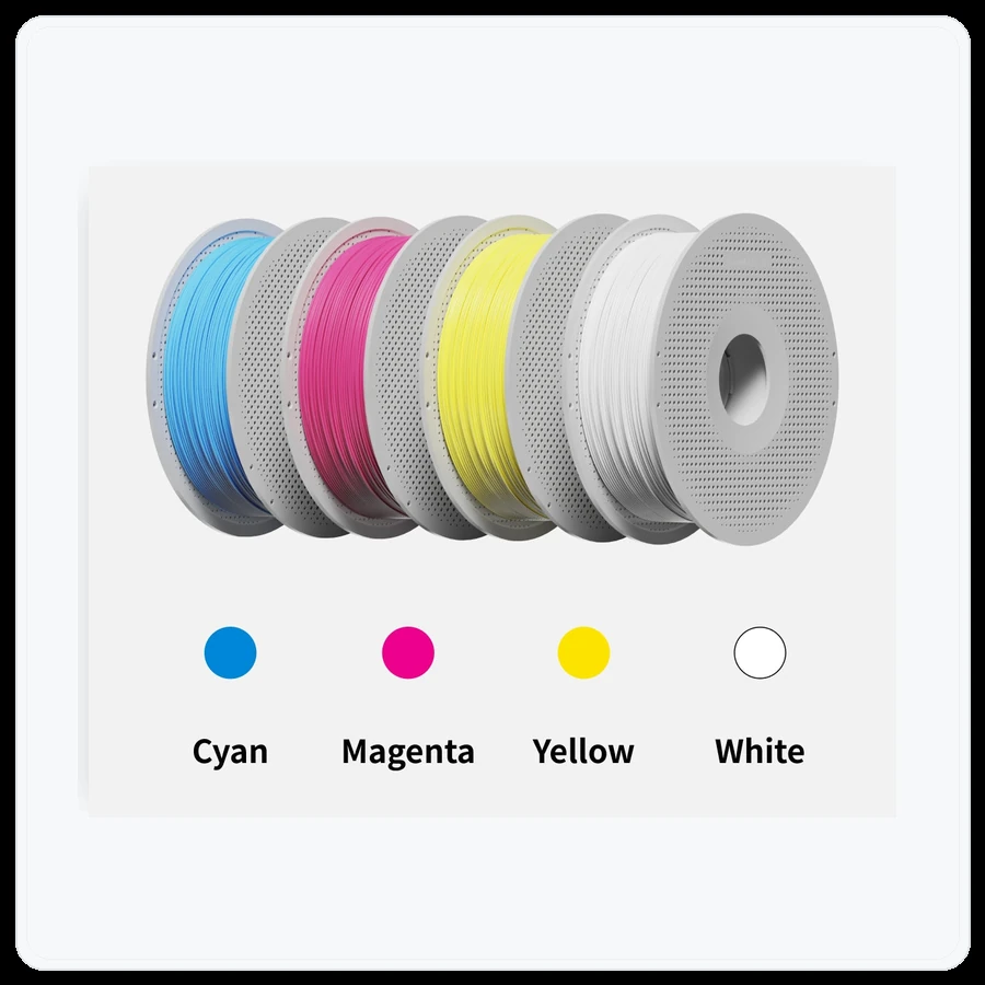 Bambu Lab PLA CMYK Lithophane Bundle