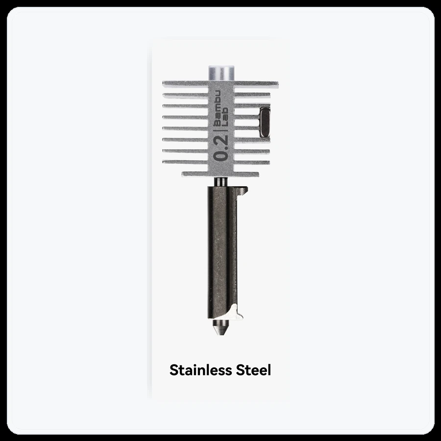 Bambu Lab Bambu Hotend A1/A2 - A1 / 0.2mm Stainless Steel