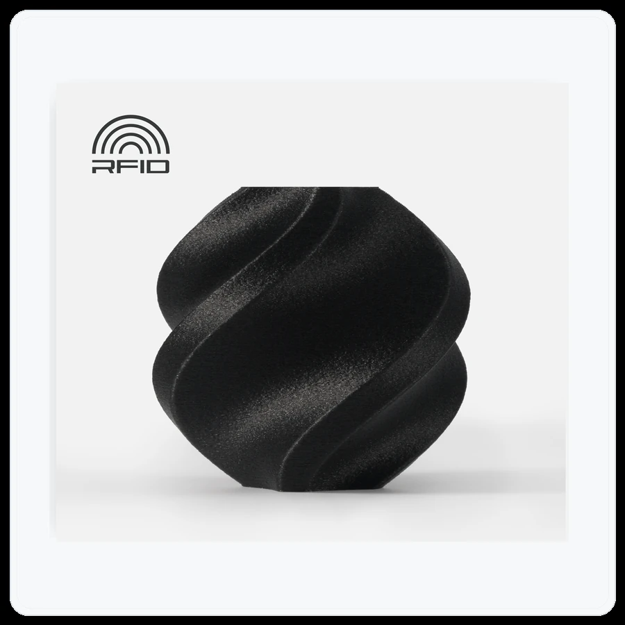 Bambu Lab PAHT-CF - Black (70100) / Filament with spool / 0.5 kg
