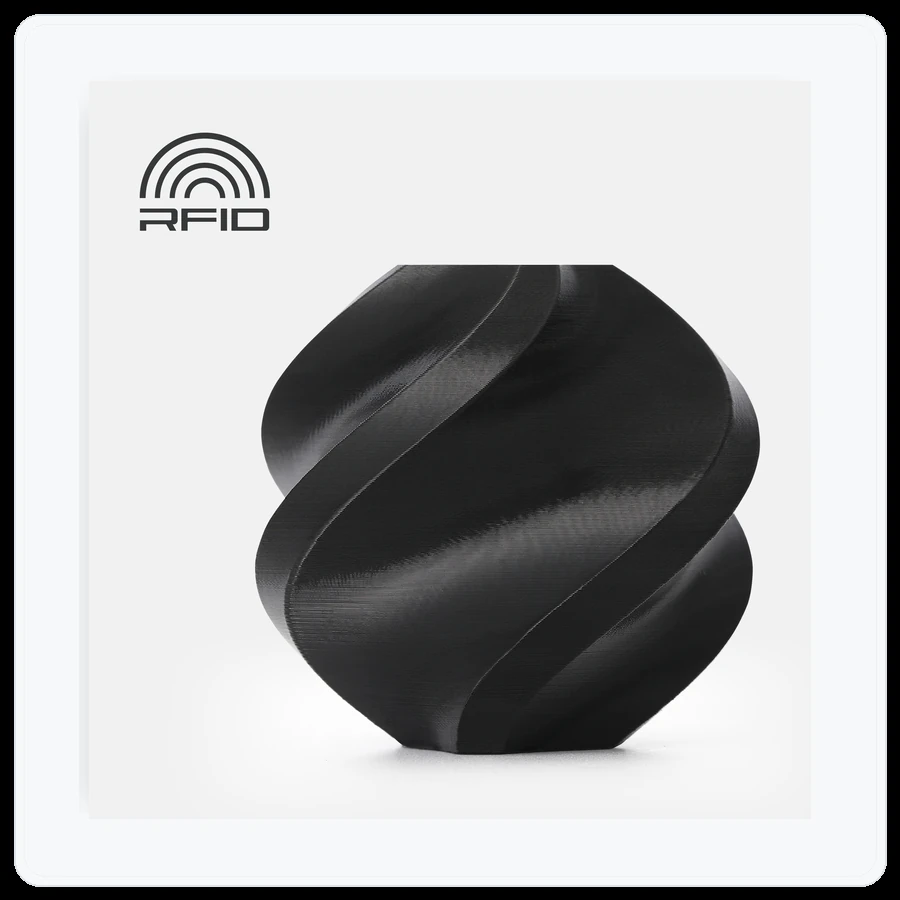 Bambu Lab PC FR - Black (63100) / Filament with spool / 1 kg