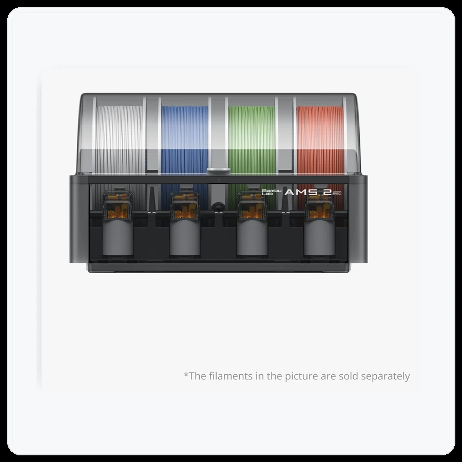 Bambu Lab AMS 2 Pro Automatic Material System - A1 Series / Connect 1 or more AMS 2 Pro unit(s)