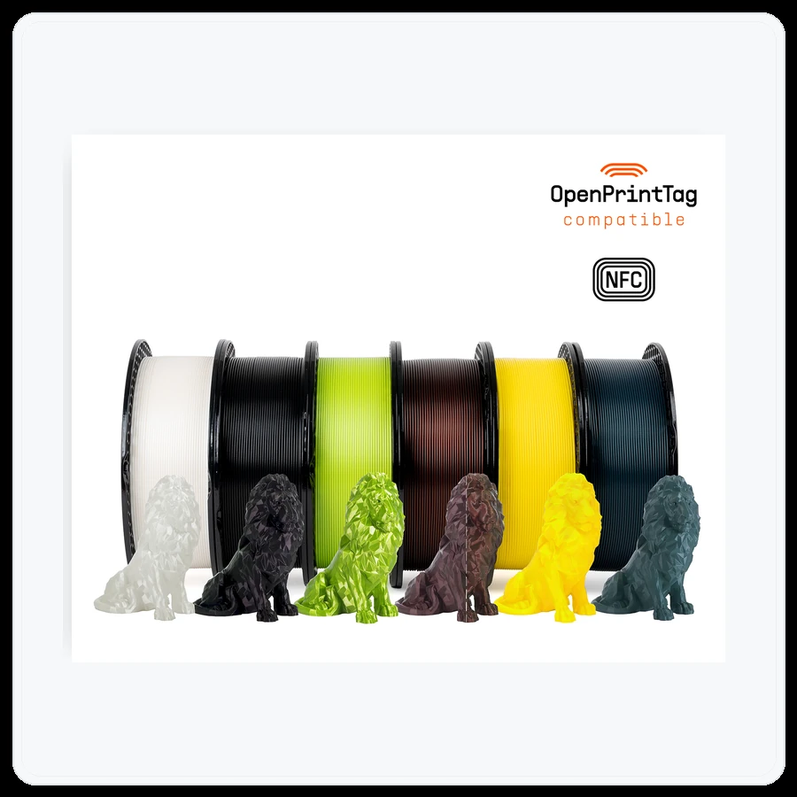 Prusa3D PLA High Contrast Bundle 5+1 FREE - Standard