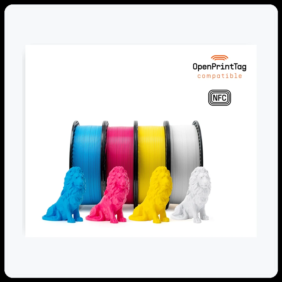 Prusa3D Prusament PLA CMYK Bundle (4x1kg)