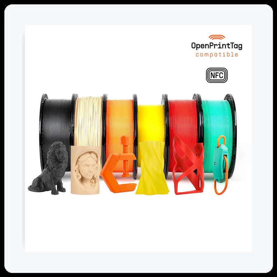 Prusa3D Mixed materials Bundle 5+1 FREE - Standard