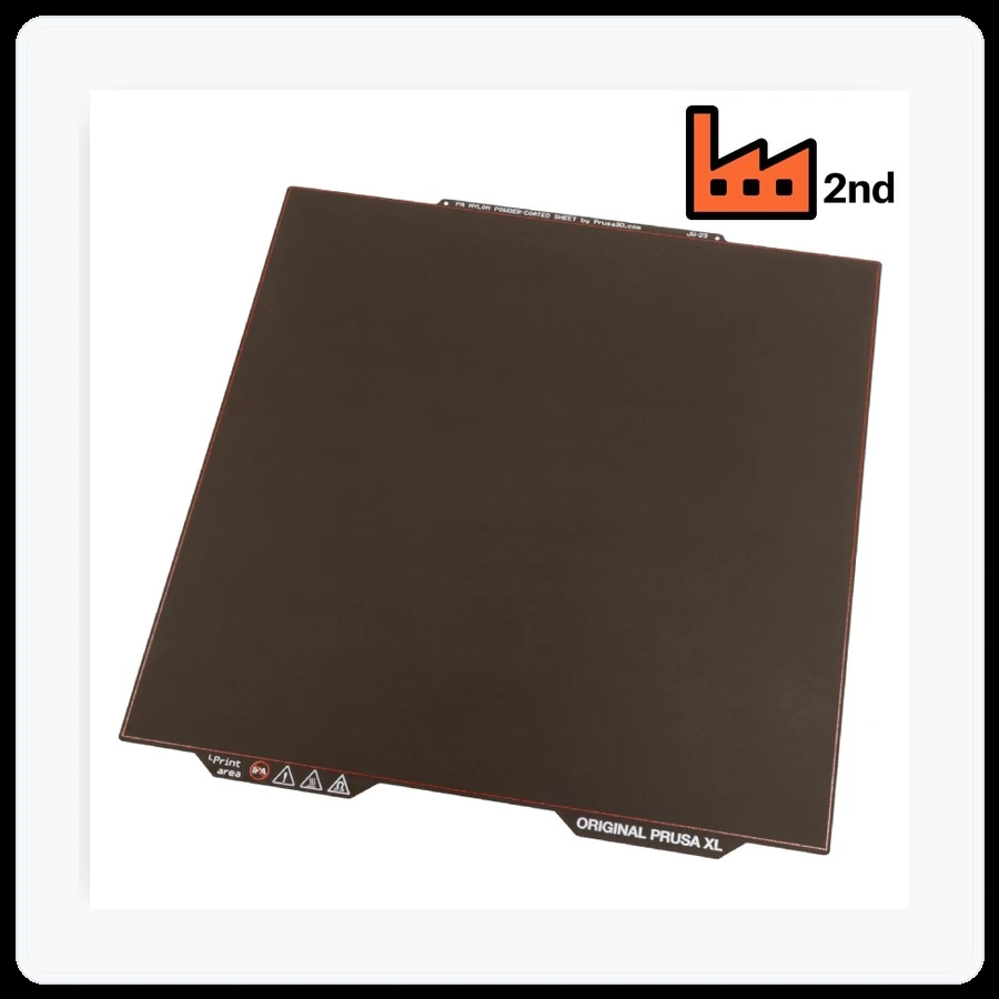 Prusa3D XL PA Nylon Powder-coated Print Sheet (FACTORY SECOND)