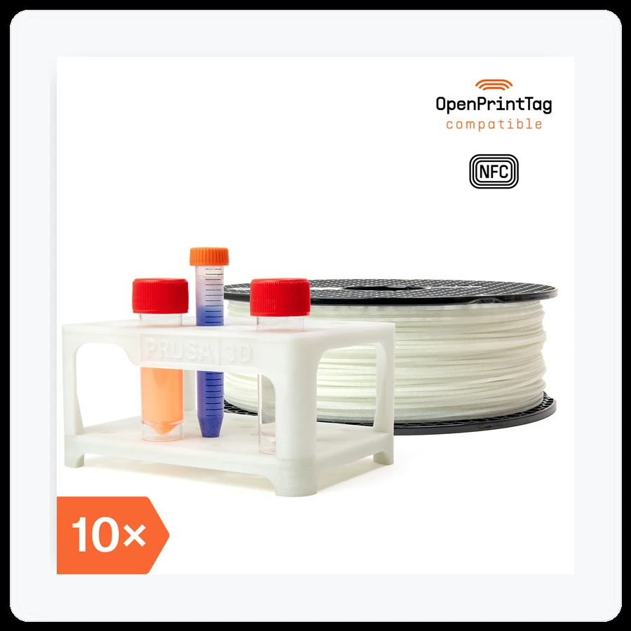 Prusa3D Prusament PP Glass Fiber Natural 850g (NFC) – Multipack 10 pcs