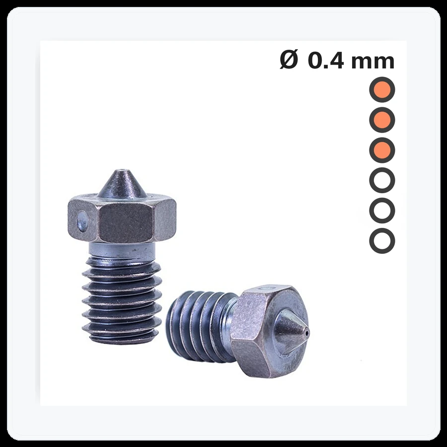 Prusa3D Nozzle X E3D V6 0.4 mm - Standard