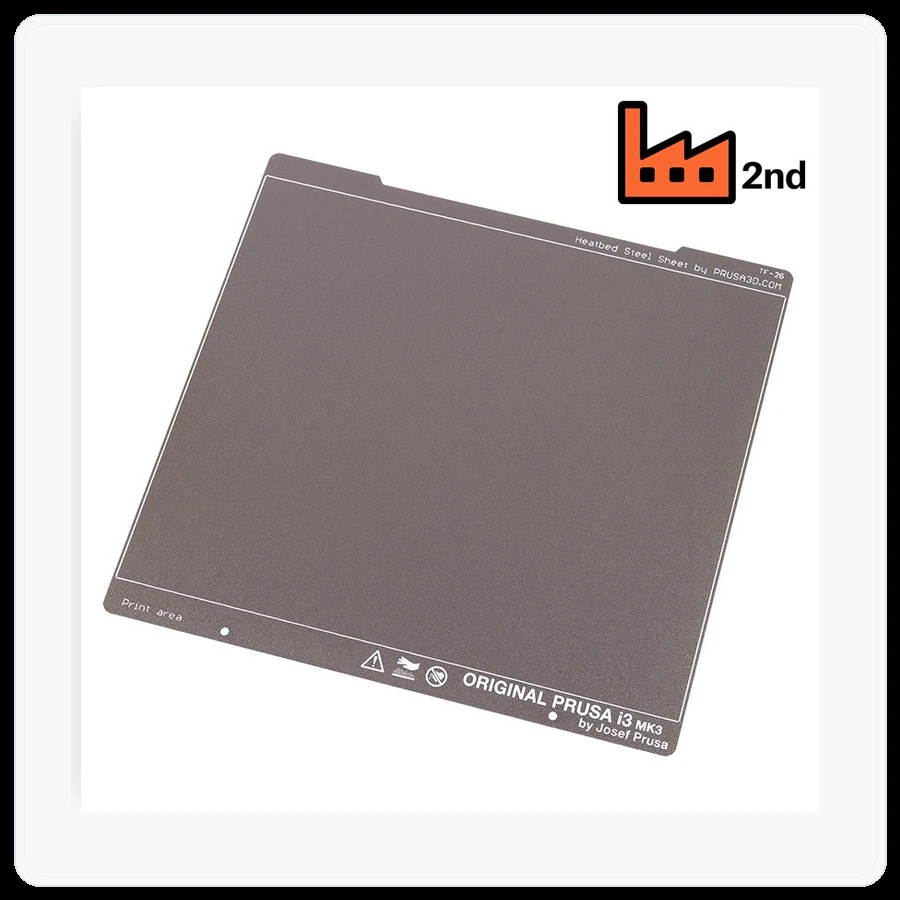 Prusa3D Textured Powder-coated Print Sheet (FACTORY SECOND) - Standard