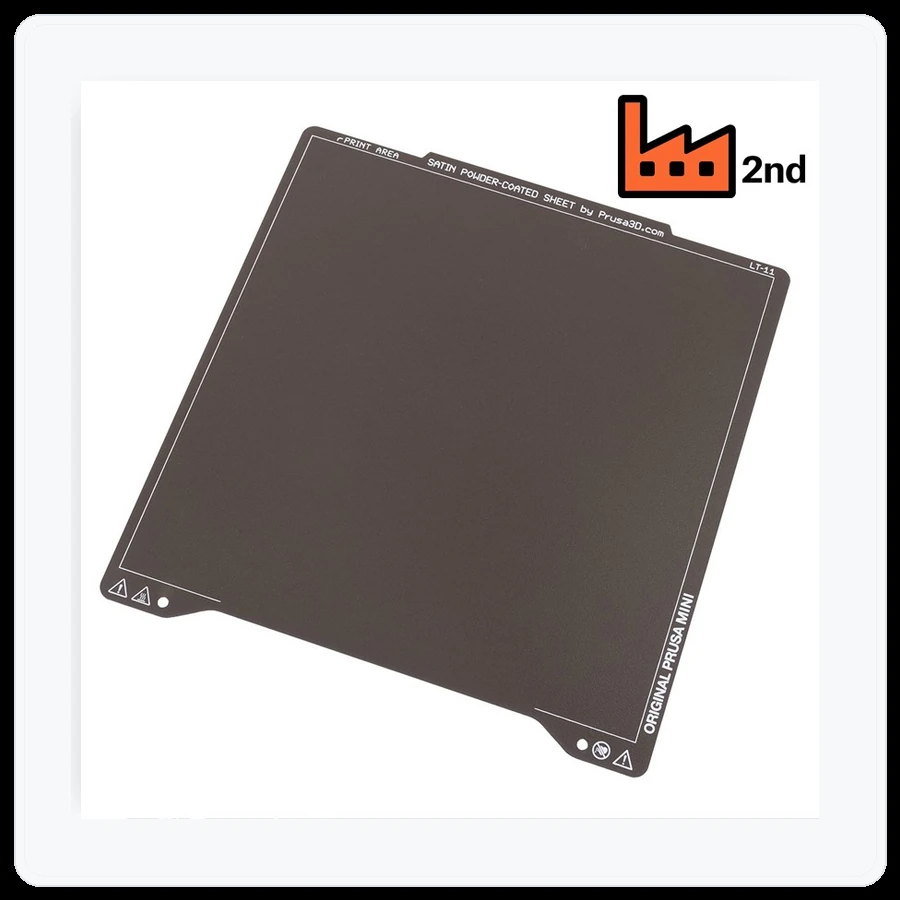 Prusa3D MINI Satin Powder-coated Print Sheet (FACTORY SECOND) - Standard