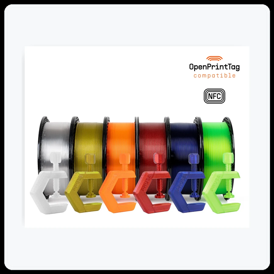 Prusa3D PETG Transparent Bundle 5+1 FREE