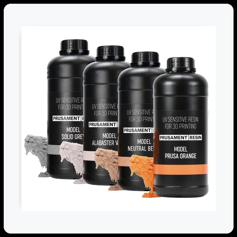 Prusa3D Prusament Resin Model Best Sellers Bundle 3+1 FREE