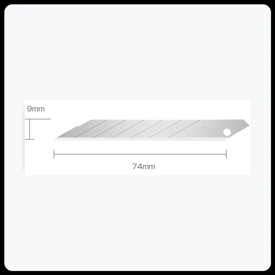 Prusa3D spare blades for SAC-1 (10pcs) - Standard