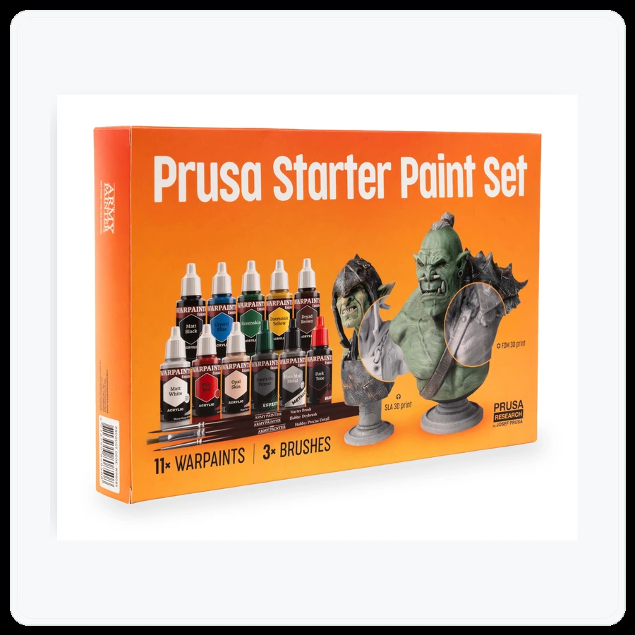 Prusa3D Prusa Starter Paint Set - Standard