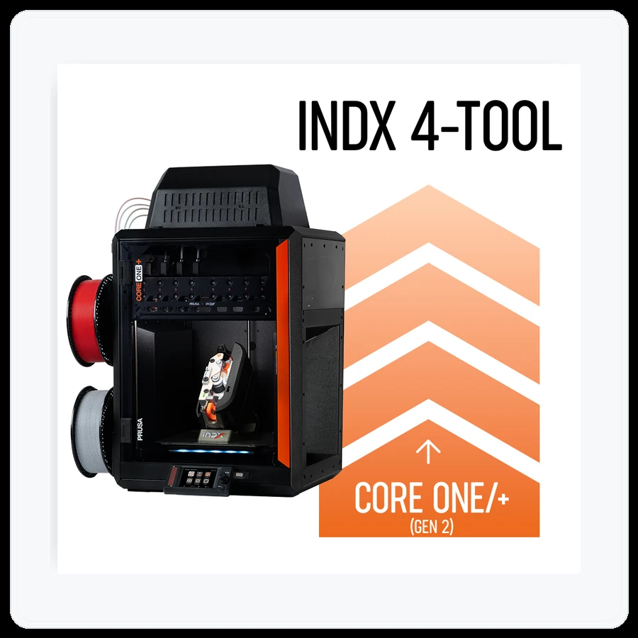 Prusa3D INDX 4-Tool Conversion Kit for CORE One+ (Gen2)