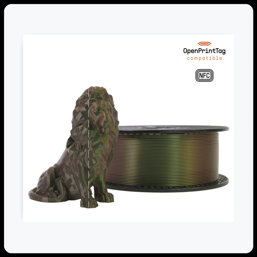 Prusa3D Premium PLA Mystic Green (NFC) - Standard