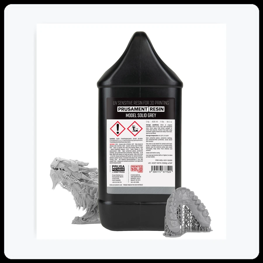 Prusa3D Prusament Resin Model Solid Grey - 5kg