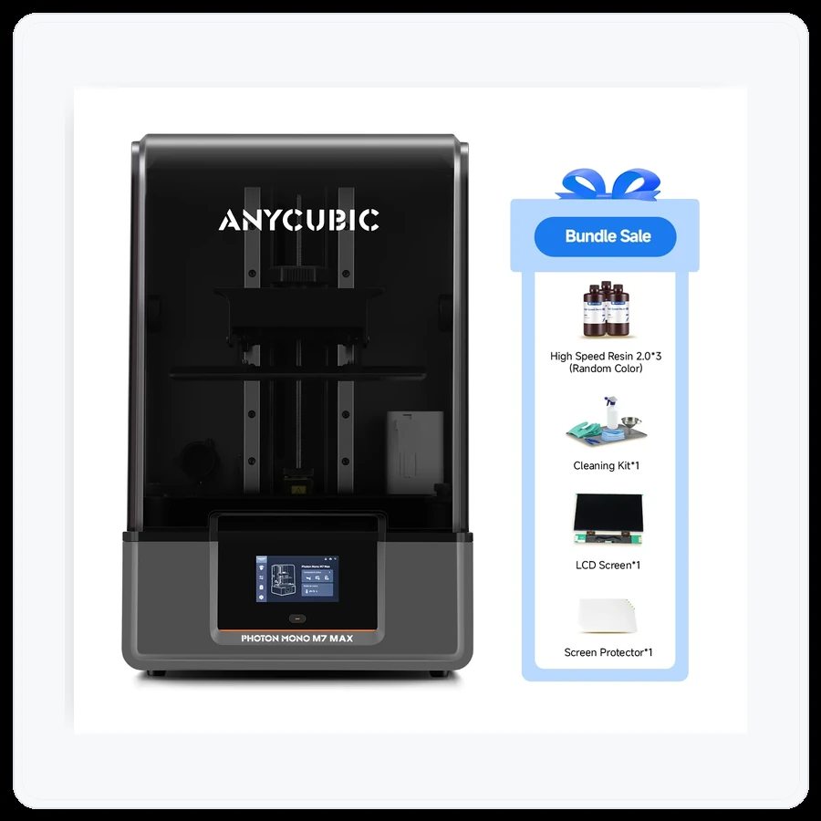 AnyCubic Photon Mono M7 Max Large Volume Bundle