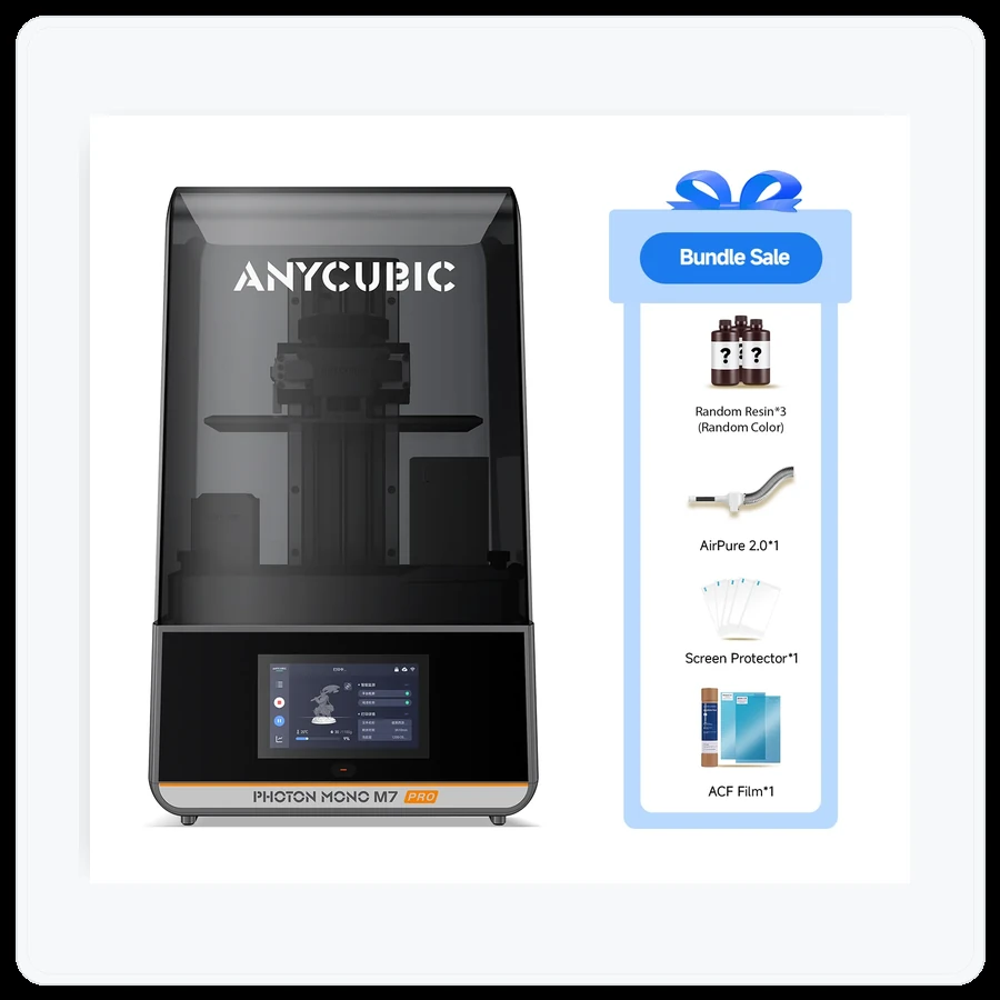 AnyCubic Photon Mono M7 Pro Fast Printing Bundle