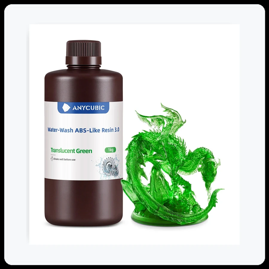 AnyCubic Water-Wash ABS-Like Resin 3.0