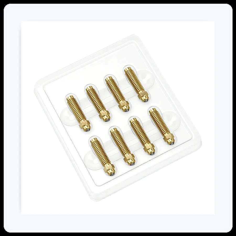 ELEGOO 0.4 mm High-Speed Nozzle for Centauri Series (8 Pcs)