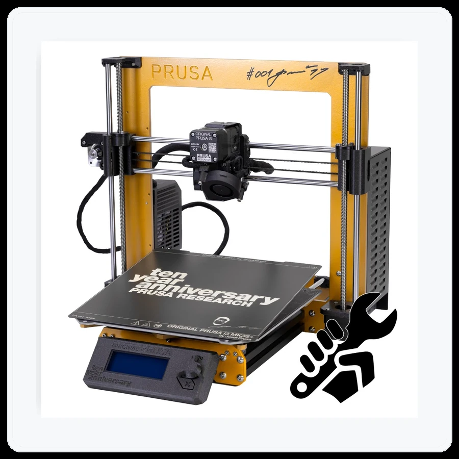 Prusa3D Original Prusa i3 MK3S+ 10th Anniversary Edition kit