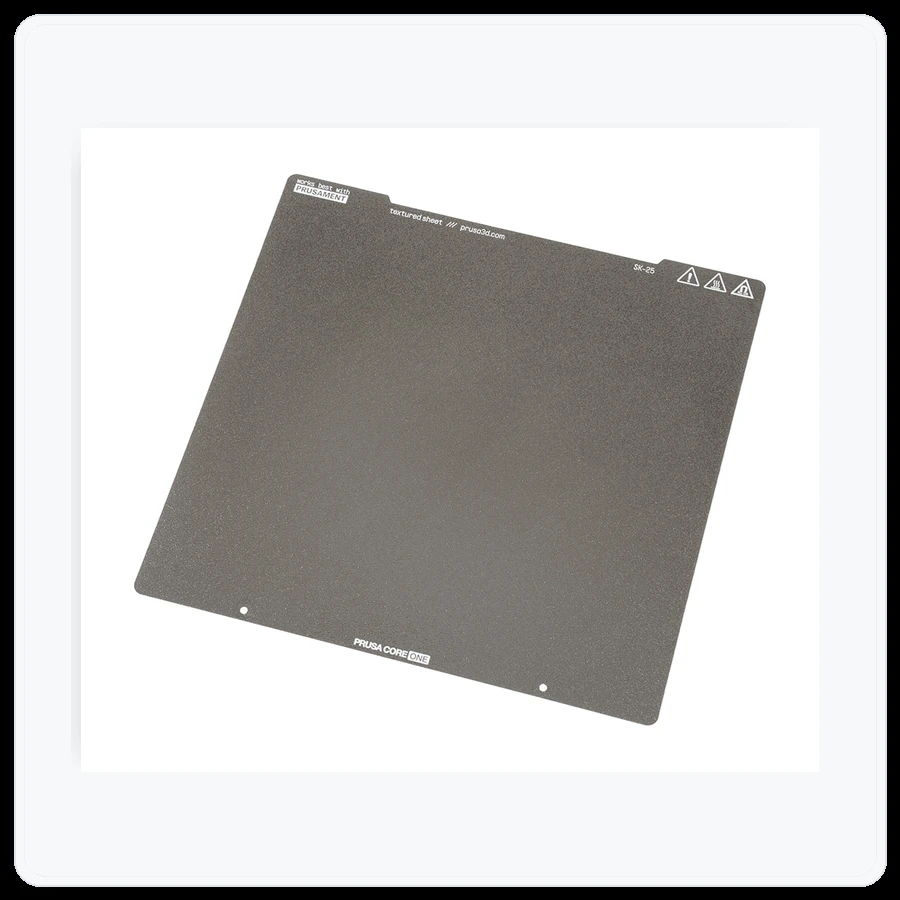 Prusa3D CORE One Textured Powder-coated Print Sheet