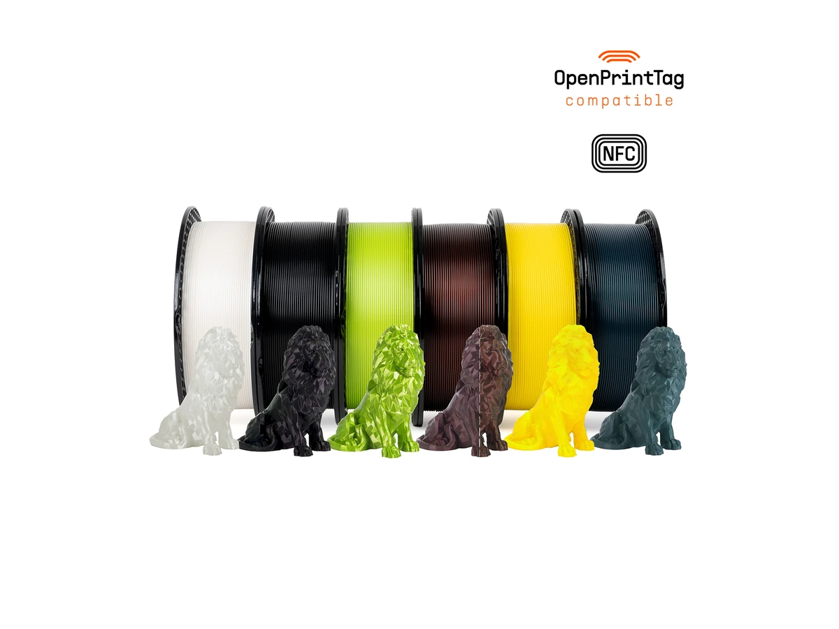 Prusa3D PLA High Contrast Bundle 5+1 FREE