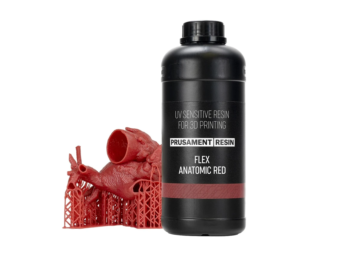 Prusa3D Prusament Resin Flex Anatomic Red