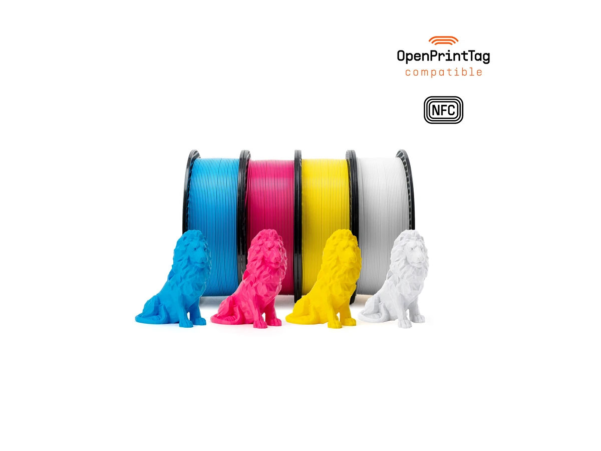 Prusa3D Prusament PLA CMYK Bundle (4x1kg)
