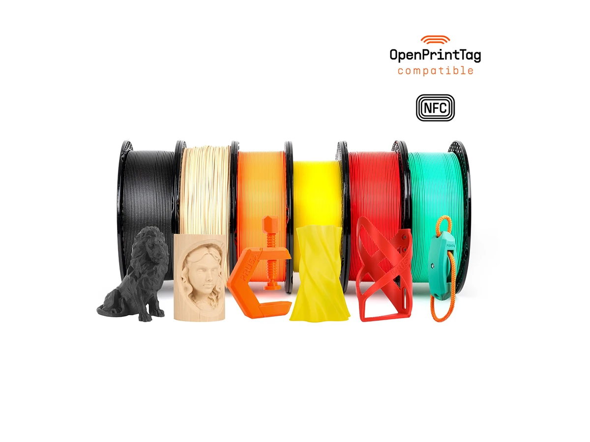 Prusa3D Mixed materials Bundle 5+1 FREE