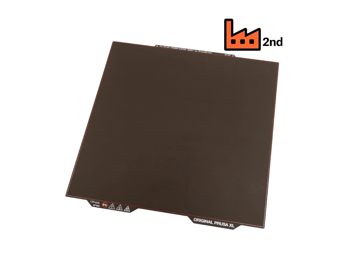 Prusa3D XL PA Nylon Powder-coated Print Sheet (FACTORY SECOND)