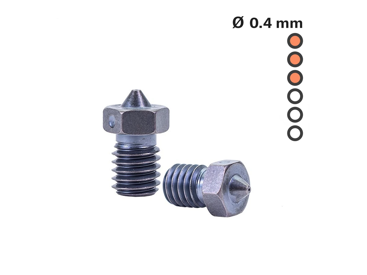 Prusa3D Nozzle X E3D V6 0.4 mm
