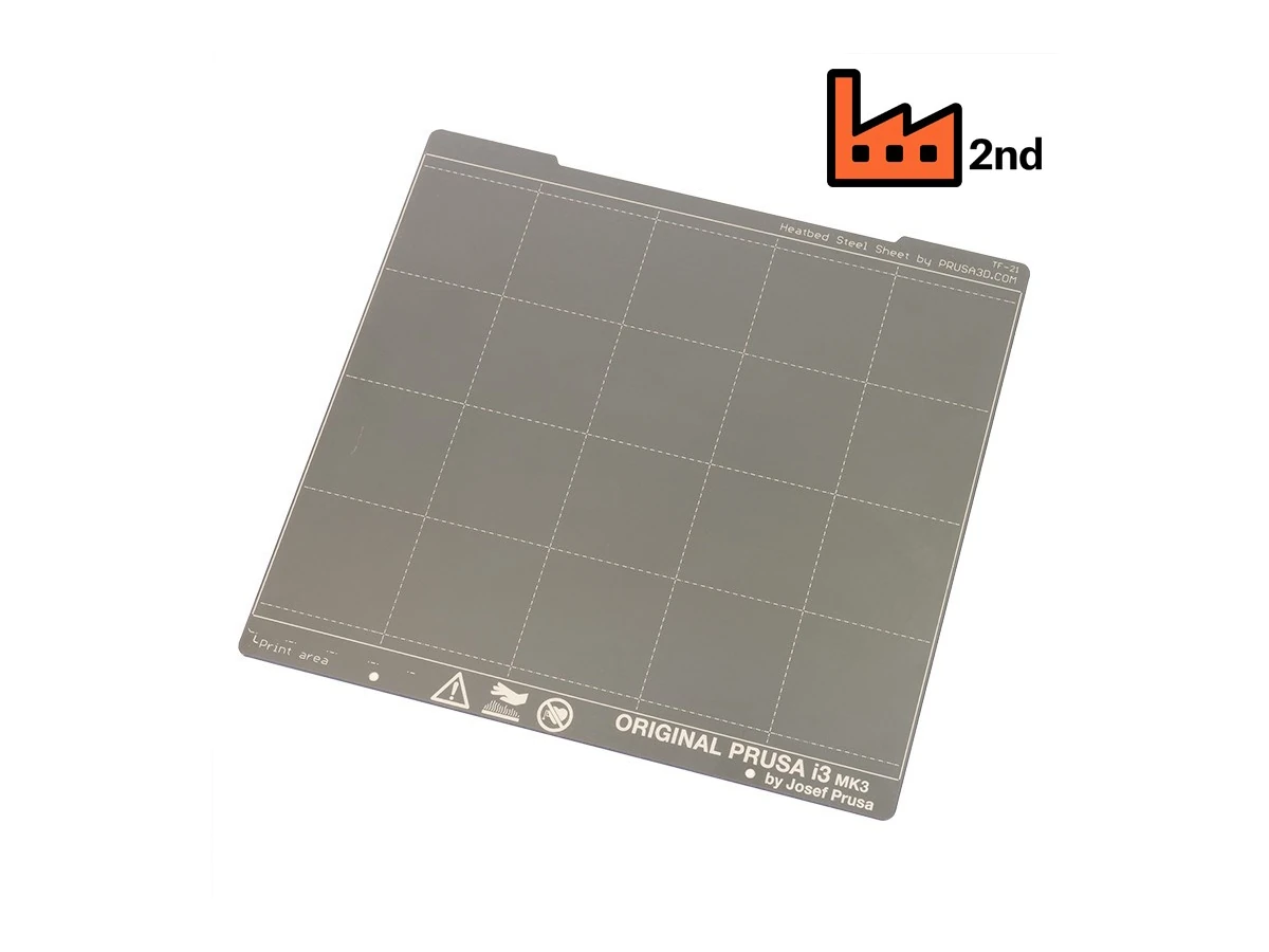 Prusa3D Smooth PEI Print Sheet (FACTORY SECOND)