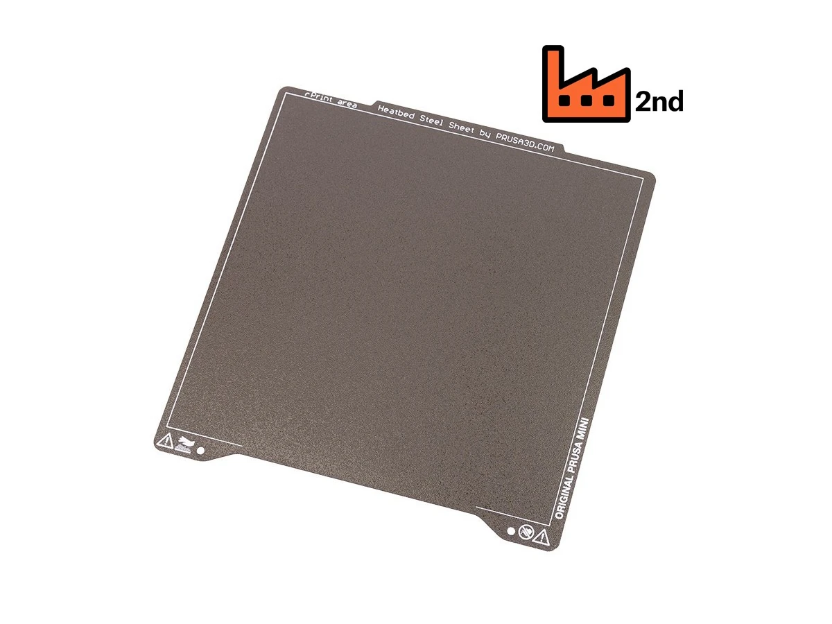 Prusa3D MINI Textured Powder-coated Print Sheet (FACTORY SECOND)
