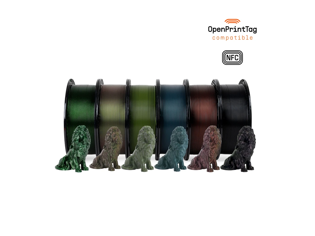 Prusa3D PLA Dark Bundle 5+1 FREE