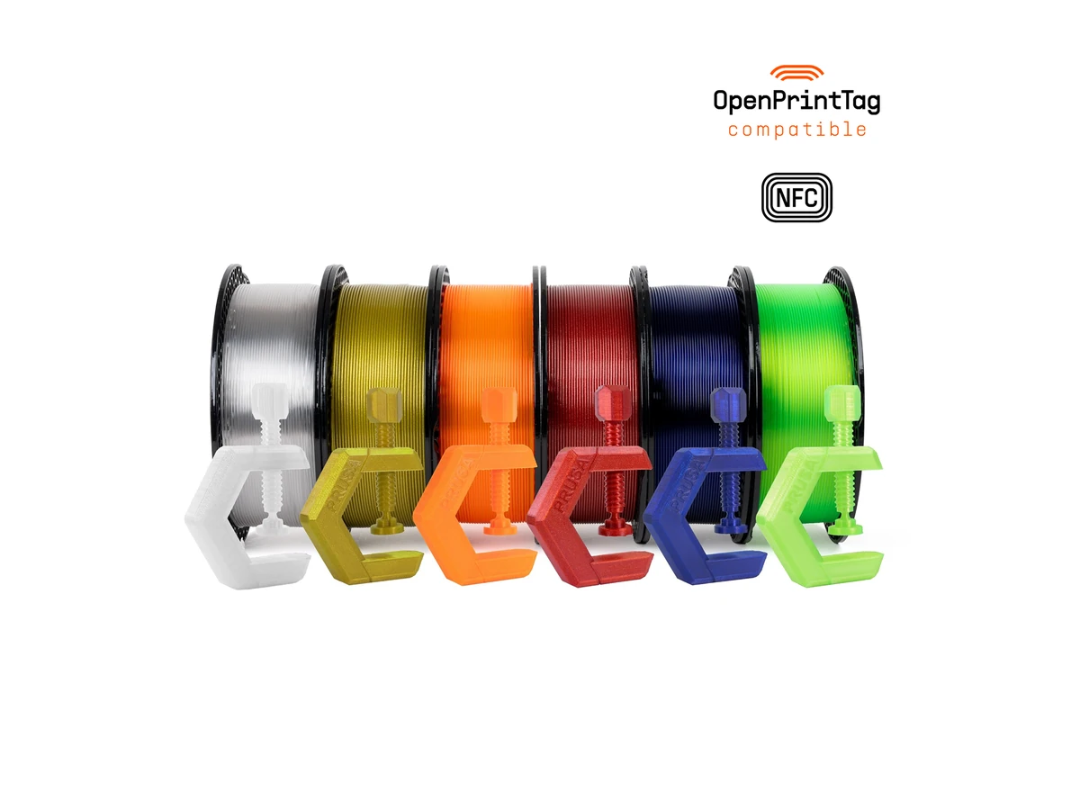Prusa3D PETG Transparent Bundle 5+1 FREE