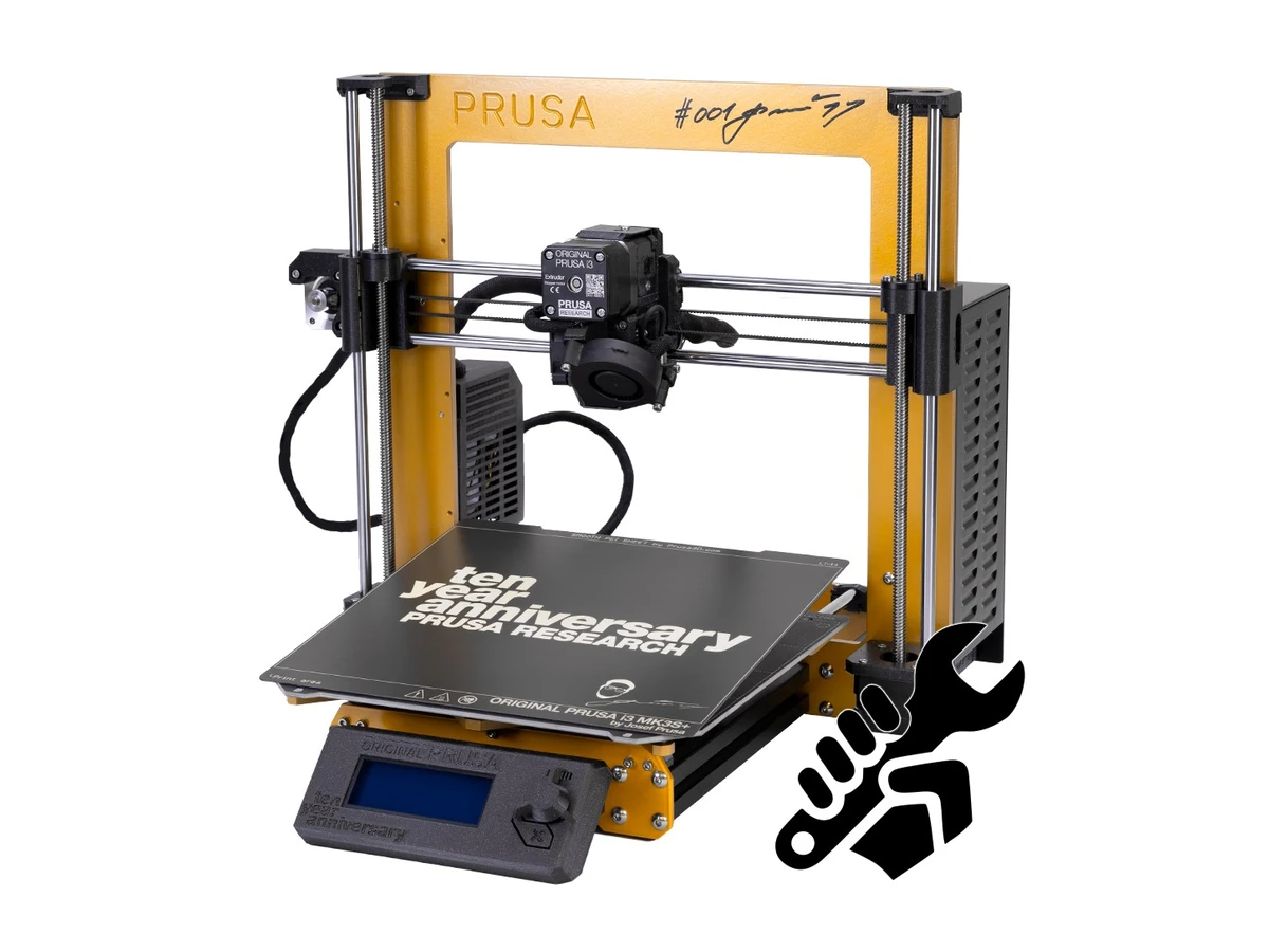 Prusa3D Original Prusa i3 MK3S+ 10th Anniversary Edition kit