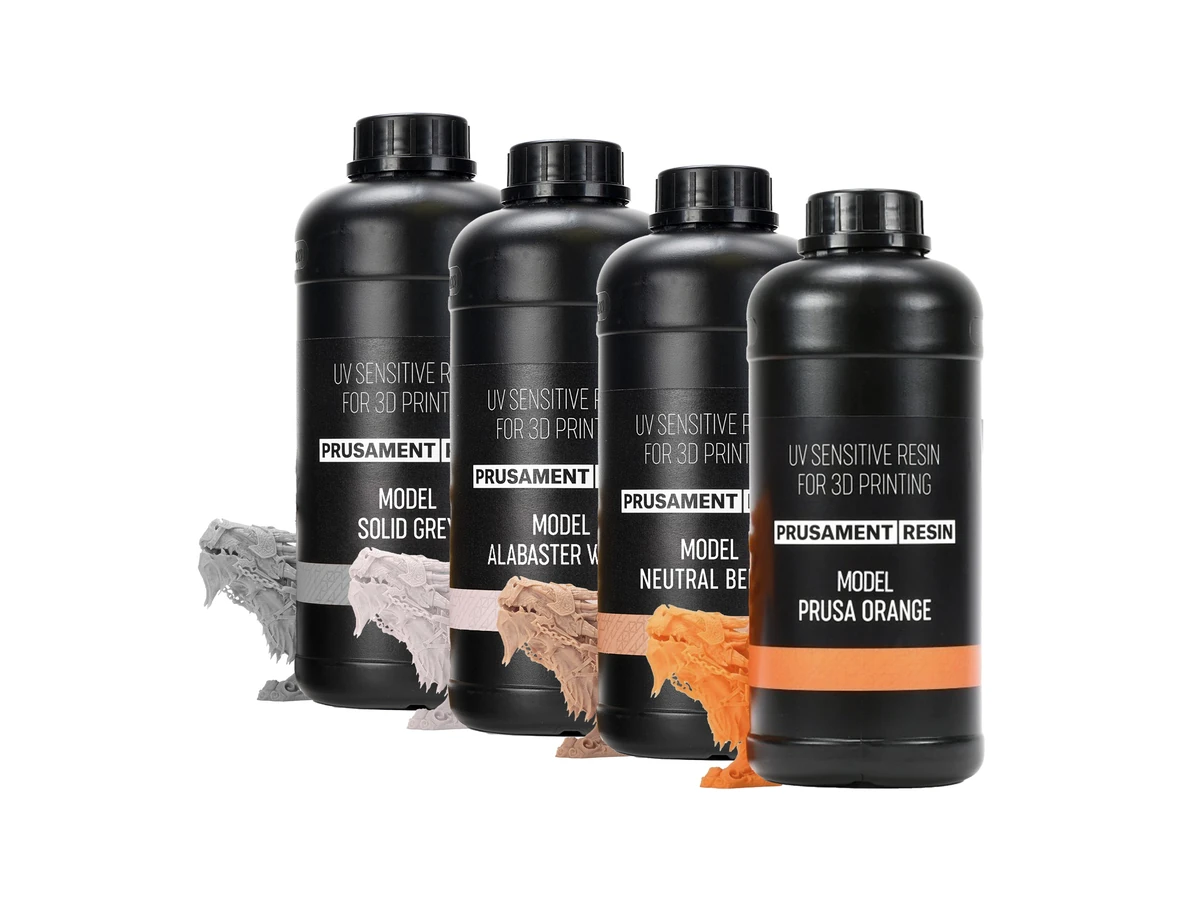 Prusa3D Prusament Resin Model Best Sellers Bundle 3+1 FREE