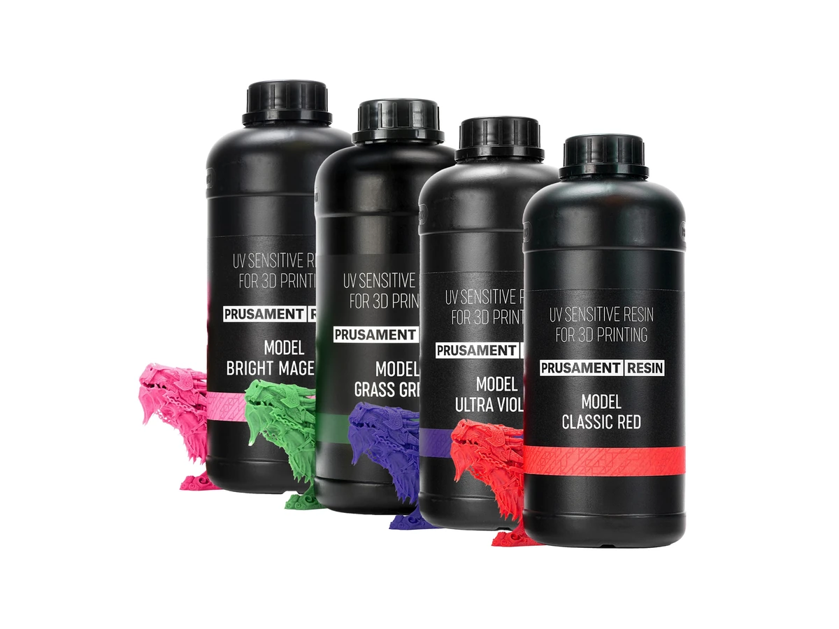 Prusa3D Prusament Resin Model Extravagant Bundle 3+1 FREE