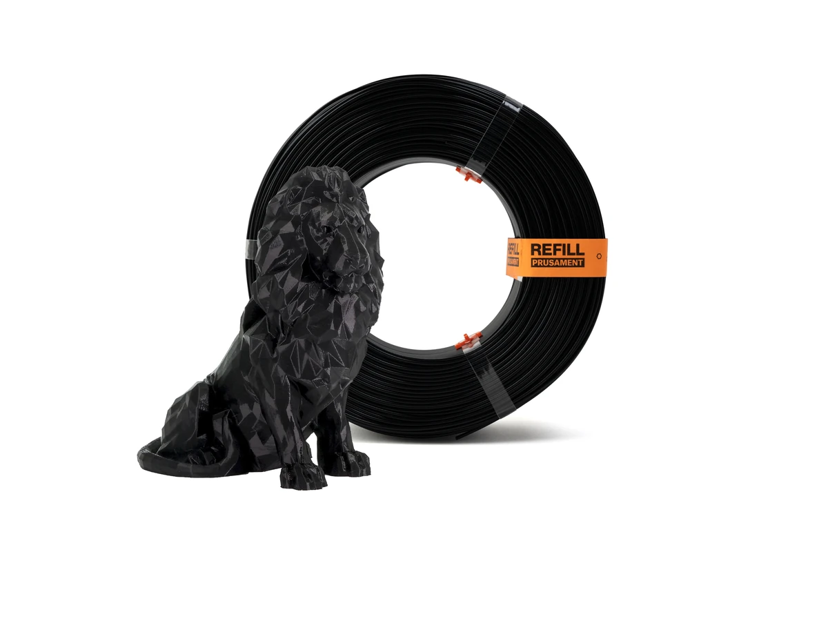 Prusa3D PLA Jet Black 900g Refill (NFC Compatible)