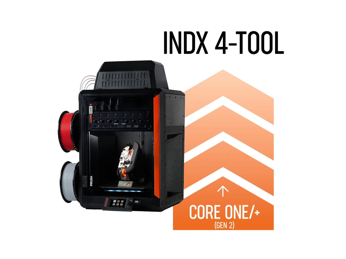 Prusa3D INDX 4-Tool Conversion Kit for CORE One+ (Gen2)