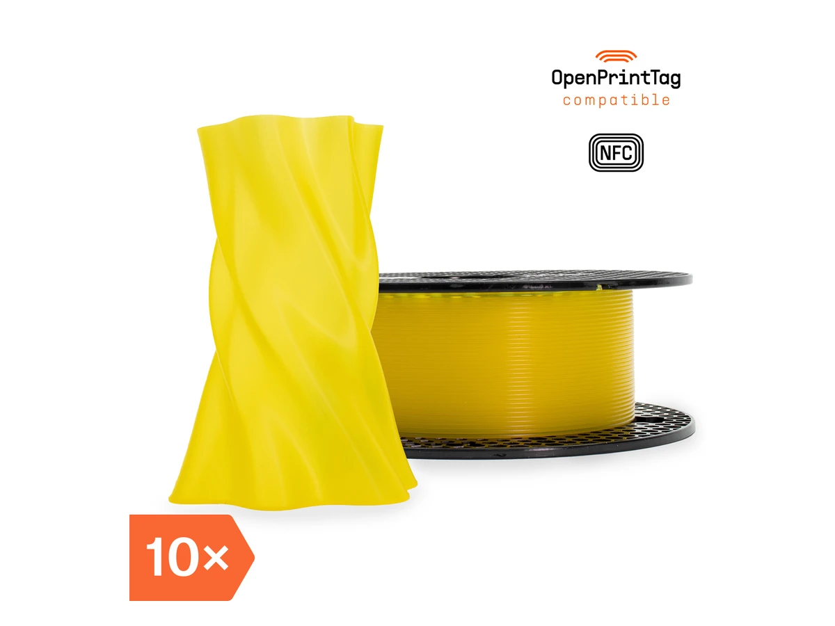 Prusa3D Prusament PVB Light Yellow 500g (NFC) – Multipack 10 pcs