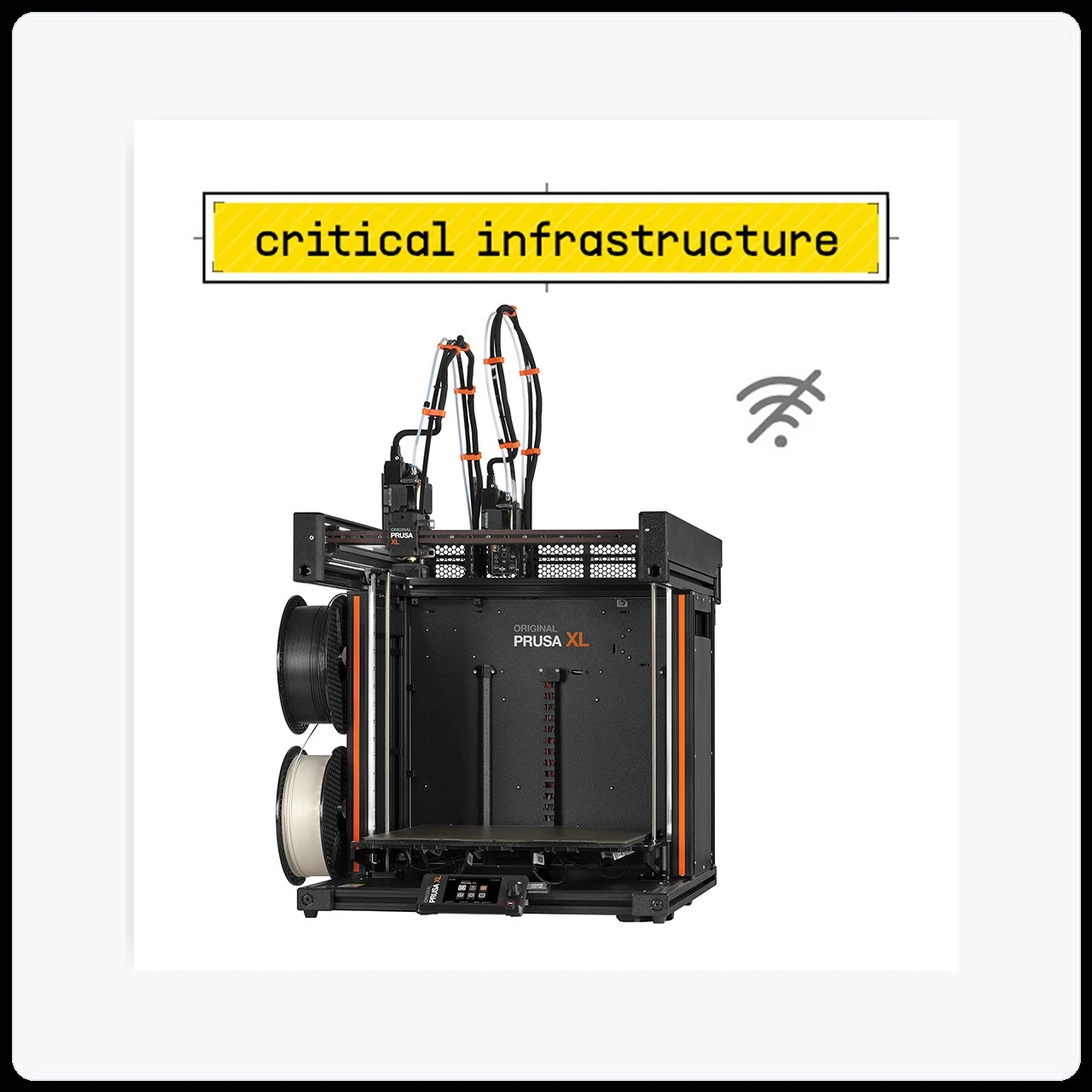 Prusa3D XL+ Dual-Head Critical Infrastructure Standard