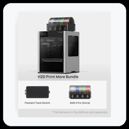 Bambu Lab H2D Print More Bundle / Standard
