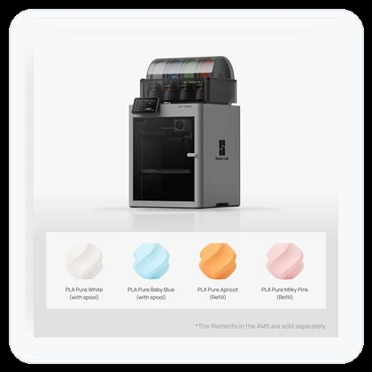 Bambu Lab P2S Combo Print with Care Bundle